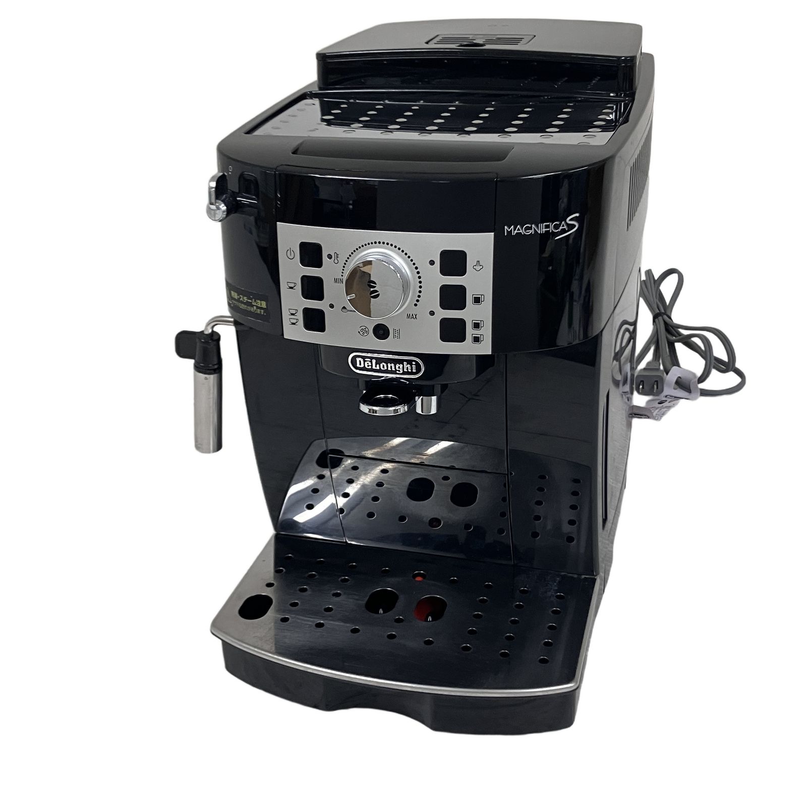 デロンギ ECAM22112B マグニフィカS コンパクト全自動コーヒーマシン エスプレッソマシン 家電 中古 O11196796