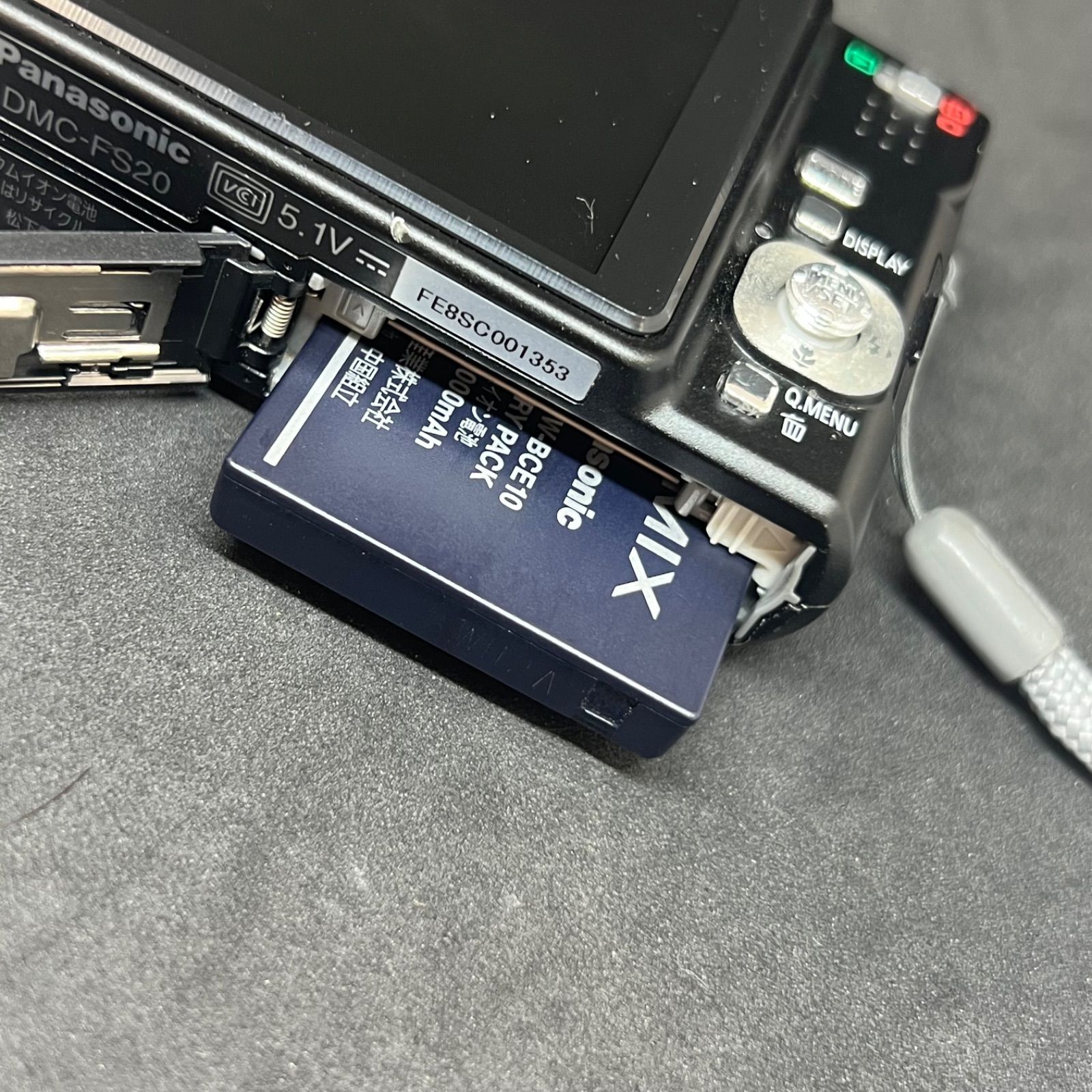 T5288 【 稼働品 】Panasonic パナソニック LUMIX ルミックス DMC-FS20 
