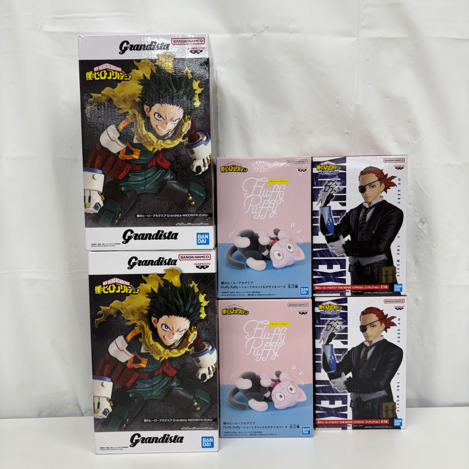 『新品・未開封』PANPURI セット 未開封 僕のヒーローアカデミア フィギュア 6個セット LF5846 f101
