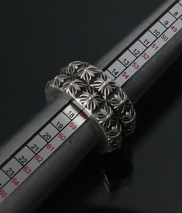 CHROME HEARTS 銀座店 クロムハーツ ダブル ピートパンク リング 指輪