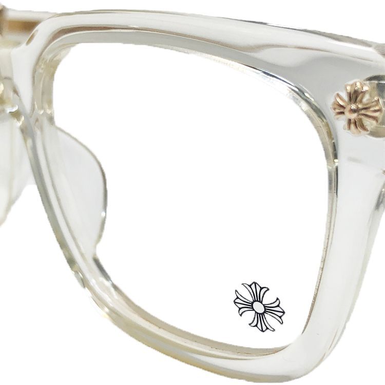 クロムハーツ 伊達メガネ クロムハーツメガネ透明 Chrome Hearts 