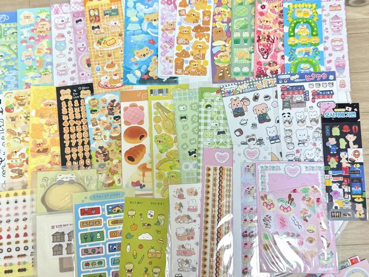 ダイアリーデコ用品販売 デコレーションダイアリーステッカー 在庫処分 約 40枚