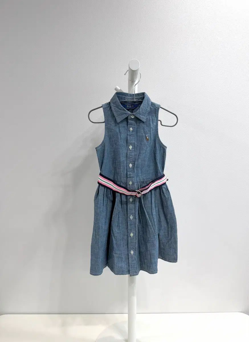 (タグ付き新品) ポロ キッズ デニム ONE PIECE 4T