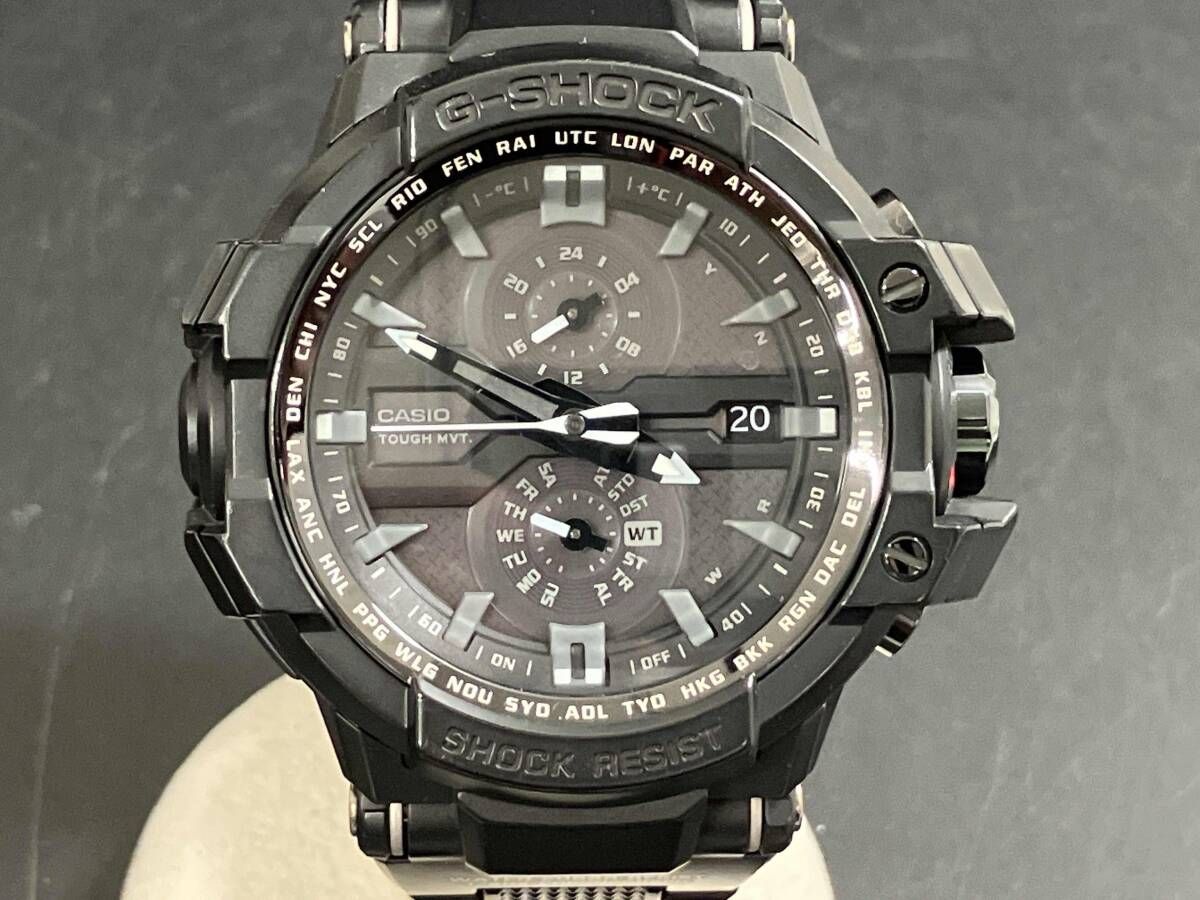 CASIO G-SHOCK グラビティマスタ- GW-A1000FC-1AJF 電波ソーラー 付属品無し