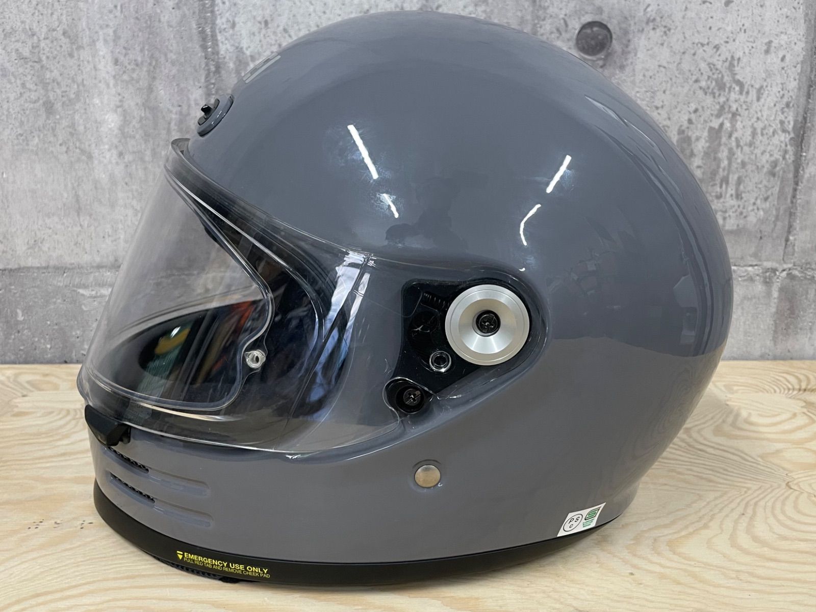 H-05001 SHOEI ショウエイ Glamster ヘルメット バサルトグレー XL 極