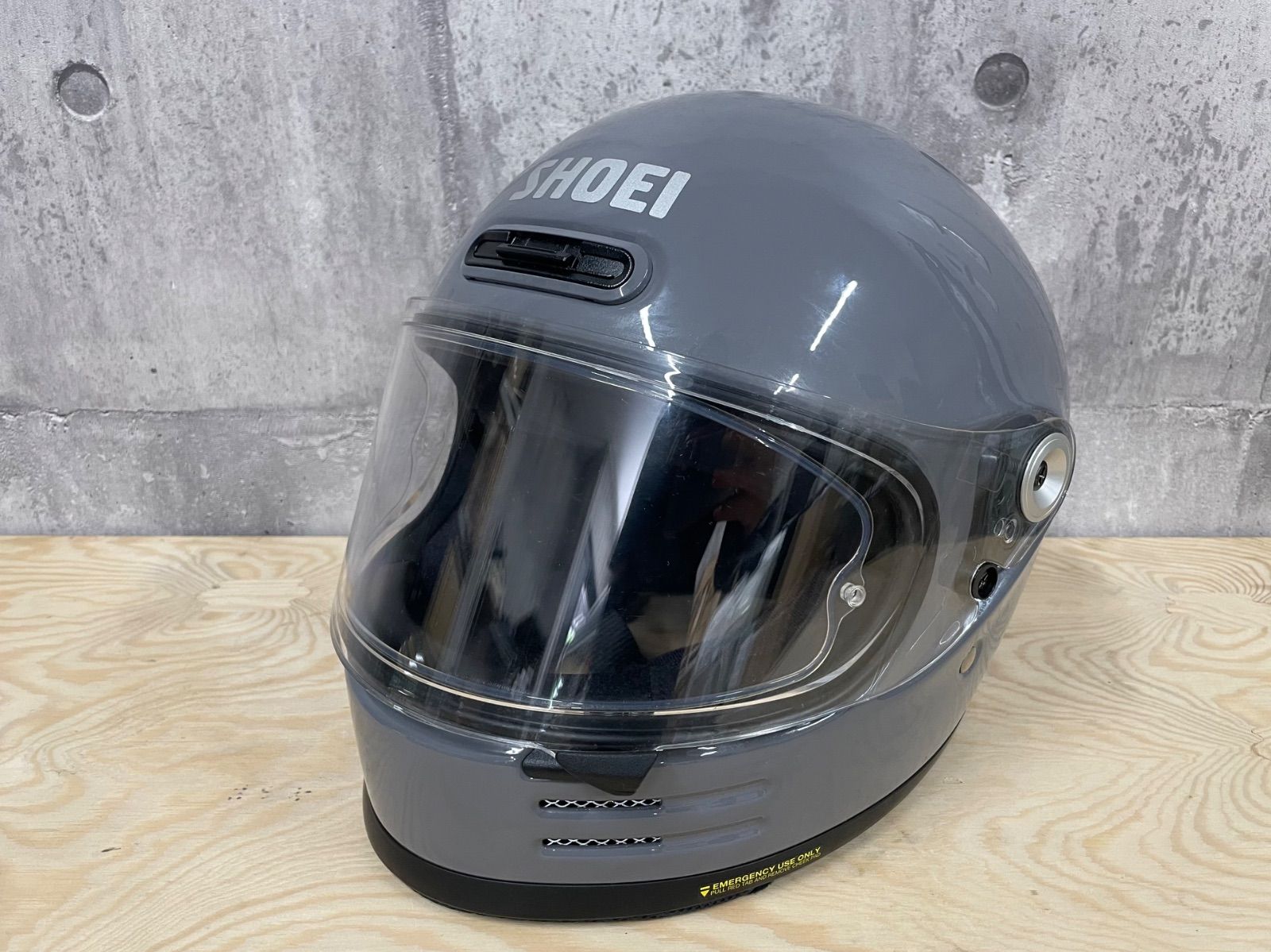 H-05001 SHOEI ショウエイ Glamster ヘルメット バサルトグレー XL 極