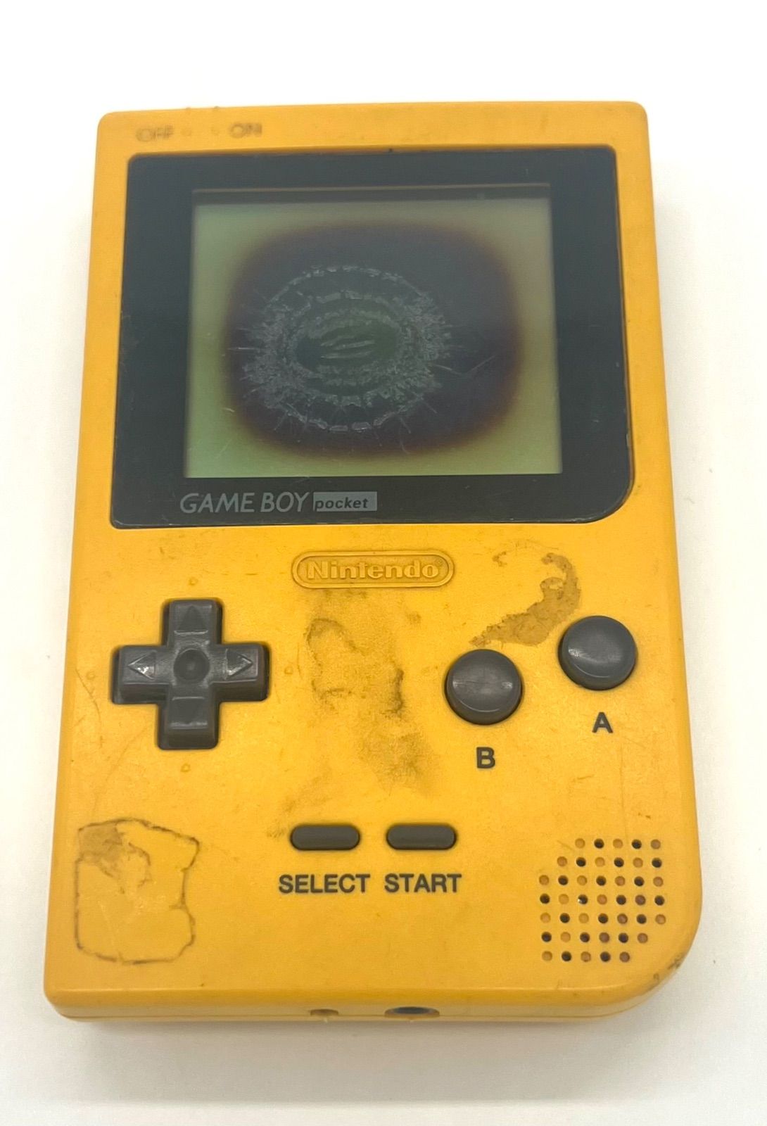 Nintendo GAME BOY pocket イエロー ゲームボーイポケット MGB-001
