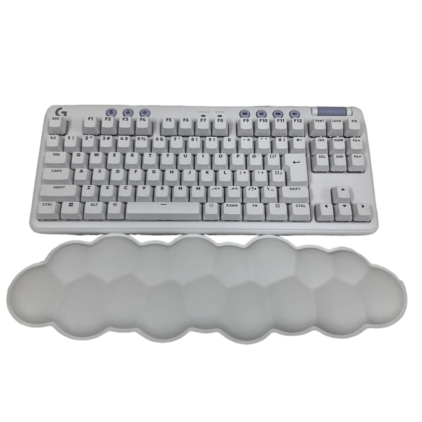 Logicool G715 LIGHTSPEED YR0085 ロジクール ゲーミング キーボード ホワイト 中古 O11245796