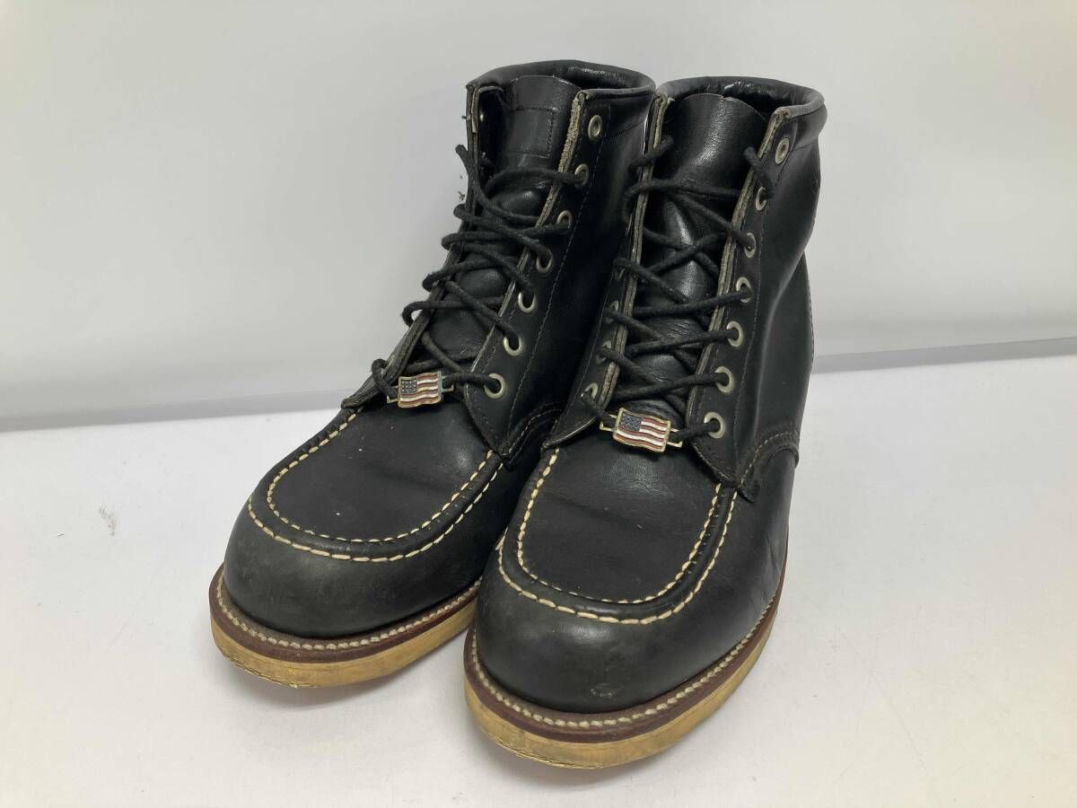 CHIPPEWA チペワ 6インチモックトゥワークブーツ 25061 ブラック USサイズ7.5