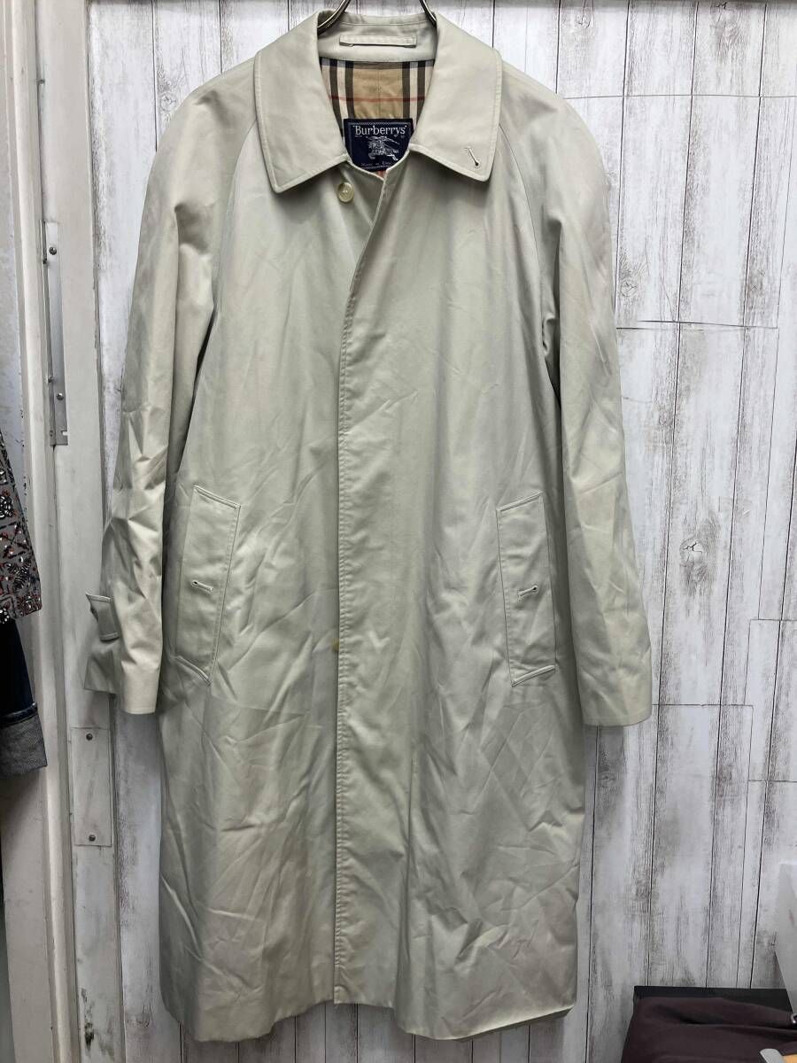 BURBERRY'S/その他コート／イングランド製ノバチェックステンカラーコート
