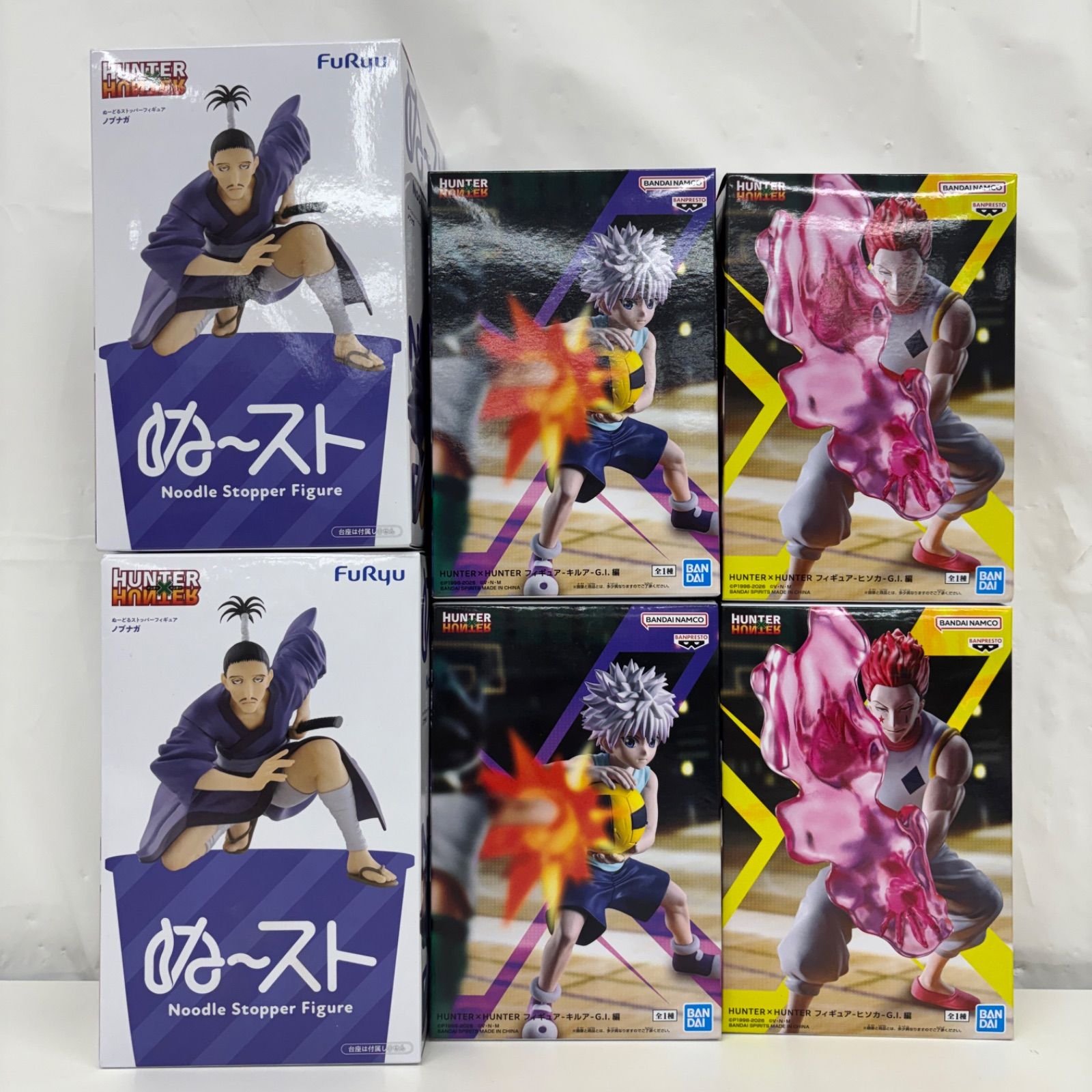 未開封 HUNTER×HUNTER フィギュア 6個セット LF5848 f101 - メルカリ