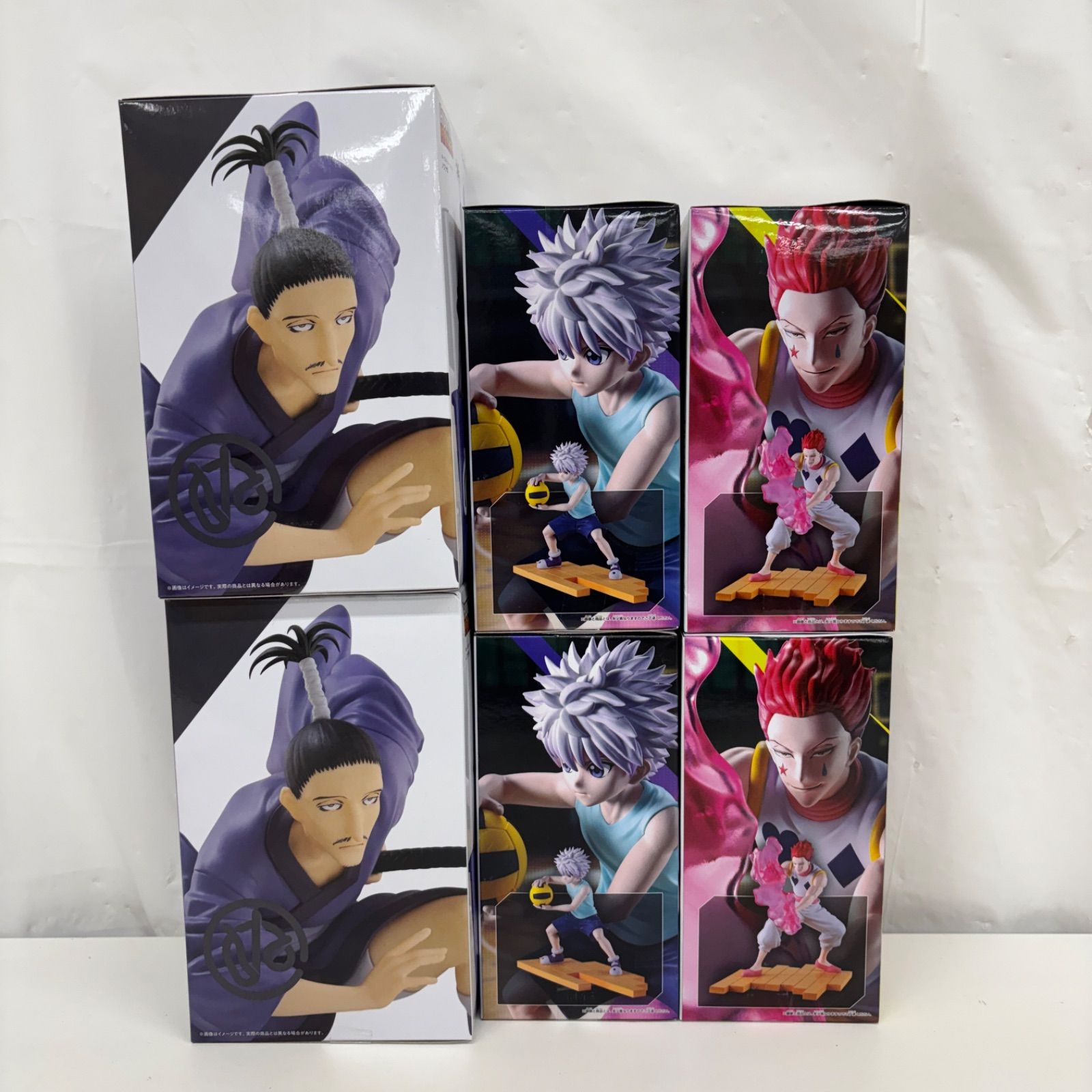 未開封 HUNTER×HUNTER フィギュア 6個セット LF5848 f101 - メルカリ