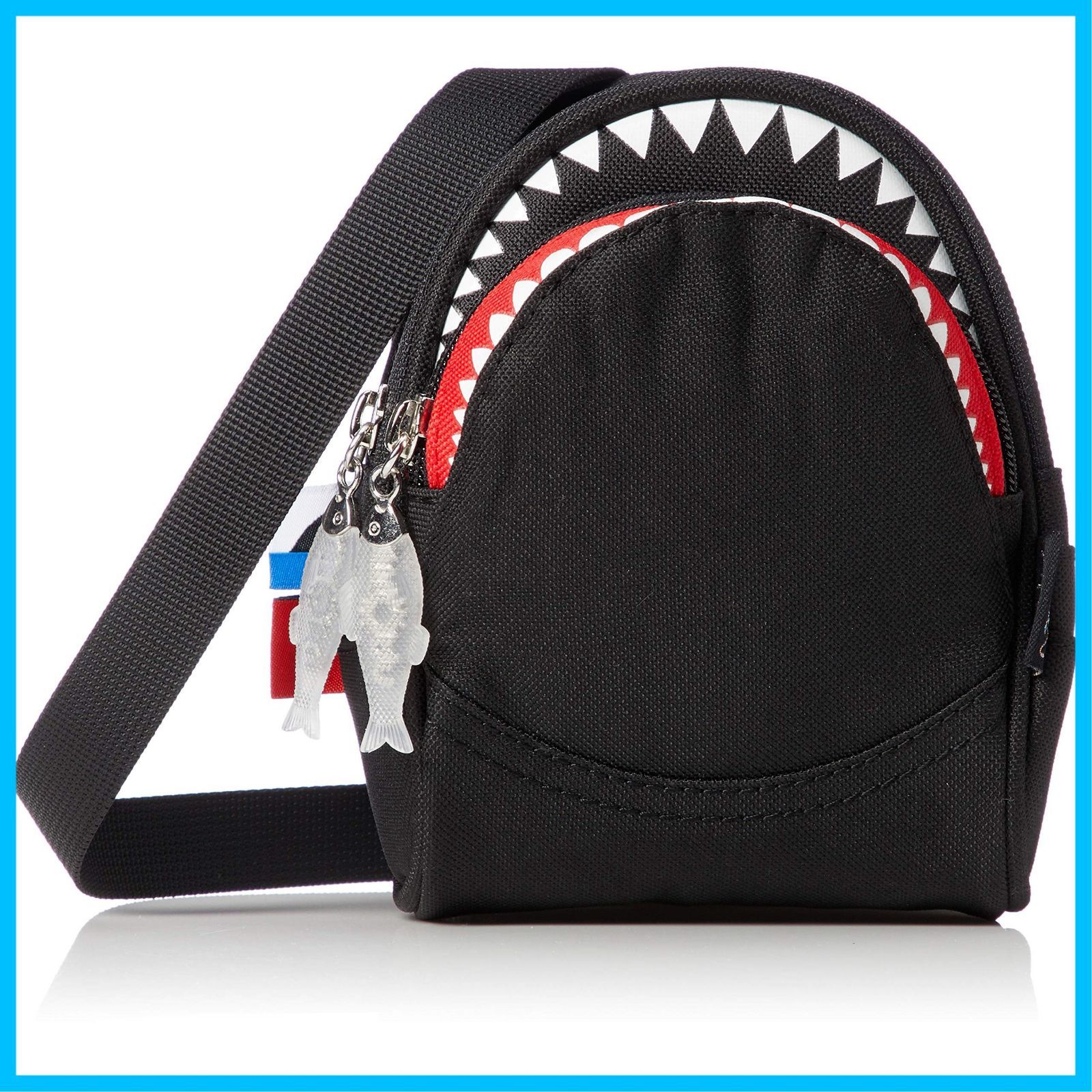 【新着商品】ブラック シャークポーチ CREATIONS MORN