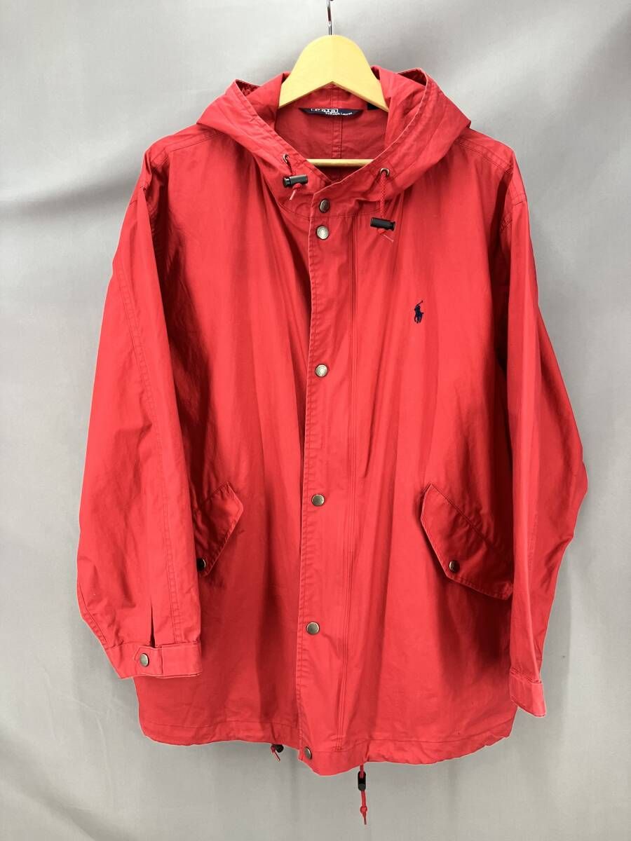★ POLO Ralph Lauren ポロ ラルフローレン マウンテンパーカー サイズ170 レッド 通年