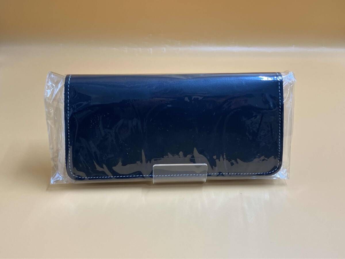 革蛸謹製カワタコキンセイ:長財布 ネイビー系