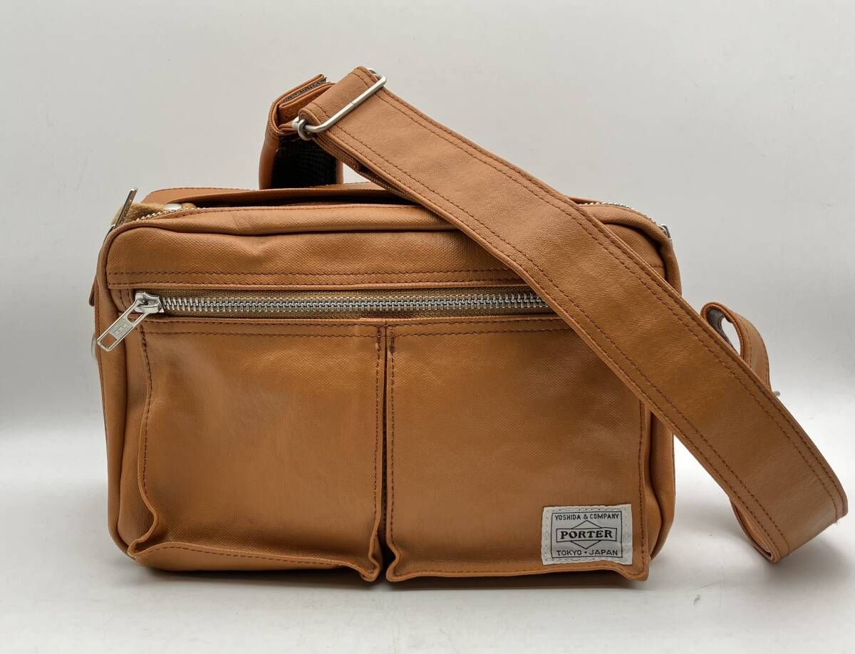 PORTER ショルダーバッグ FREE STYLE カメラバッグ 可動しきりあり