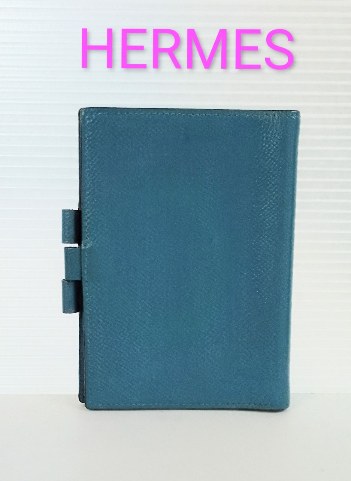 ARR28 エルメス 極美品 アジェンダヴィジョンPM 手帳カバー シルバー金具