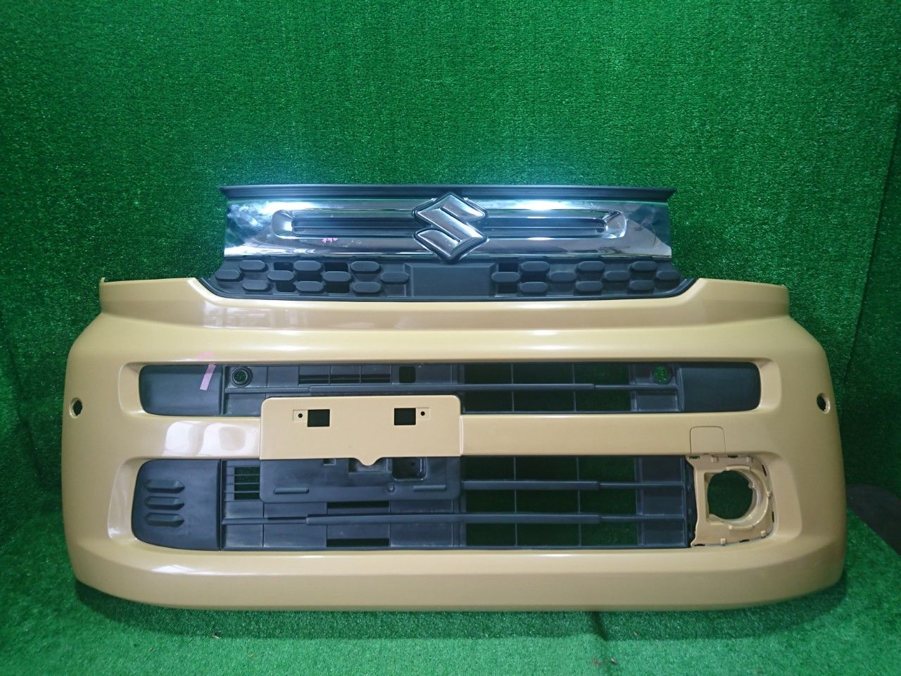 MK54S スペーシア フロントバンパー イエロー WB6(49903)