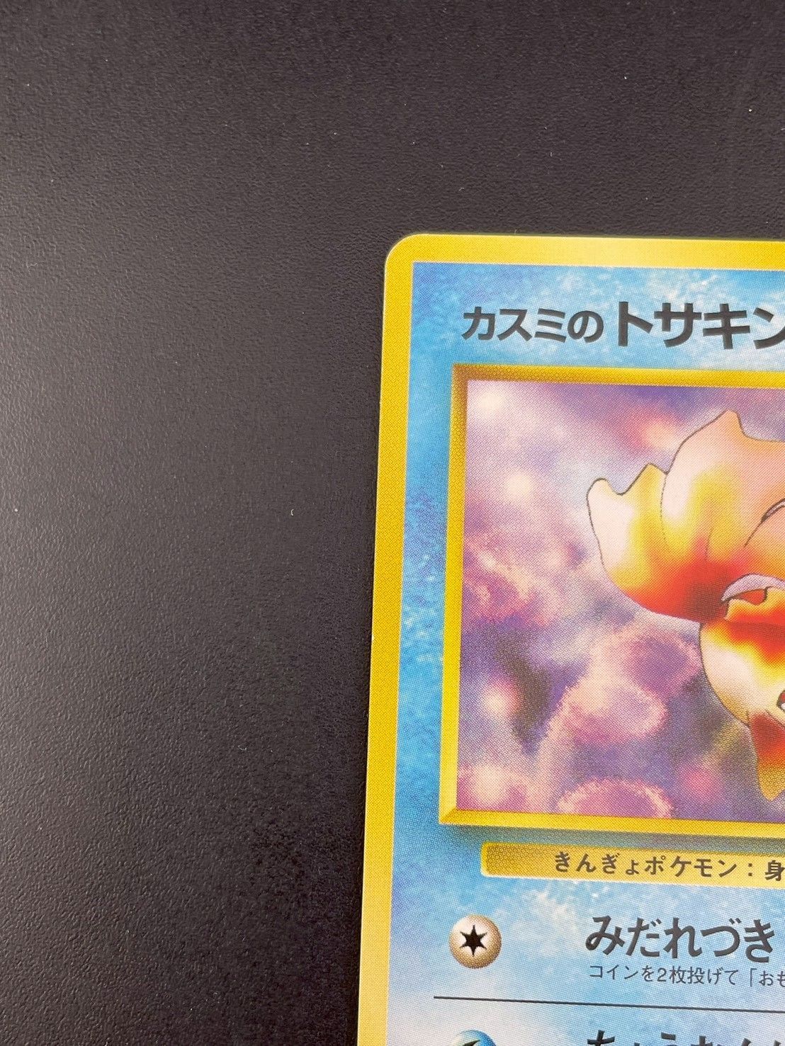 PSA8 マーク無し　トサキント ● 拡張第1弾 状態A PSA8 初版マークなし ヒトカゲ1997年【ポケモンカード】 1枚の