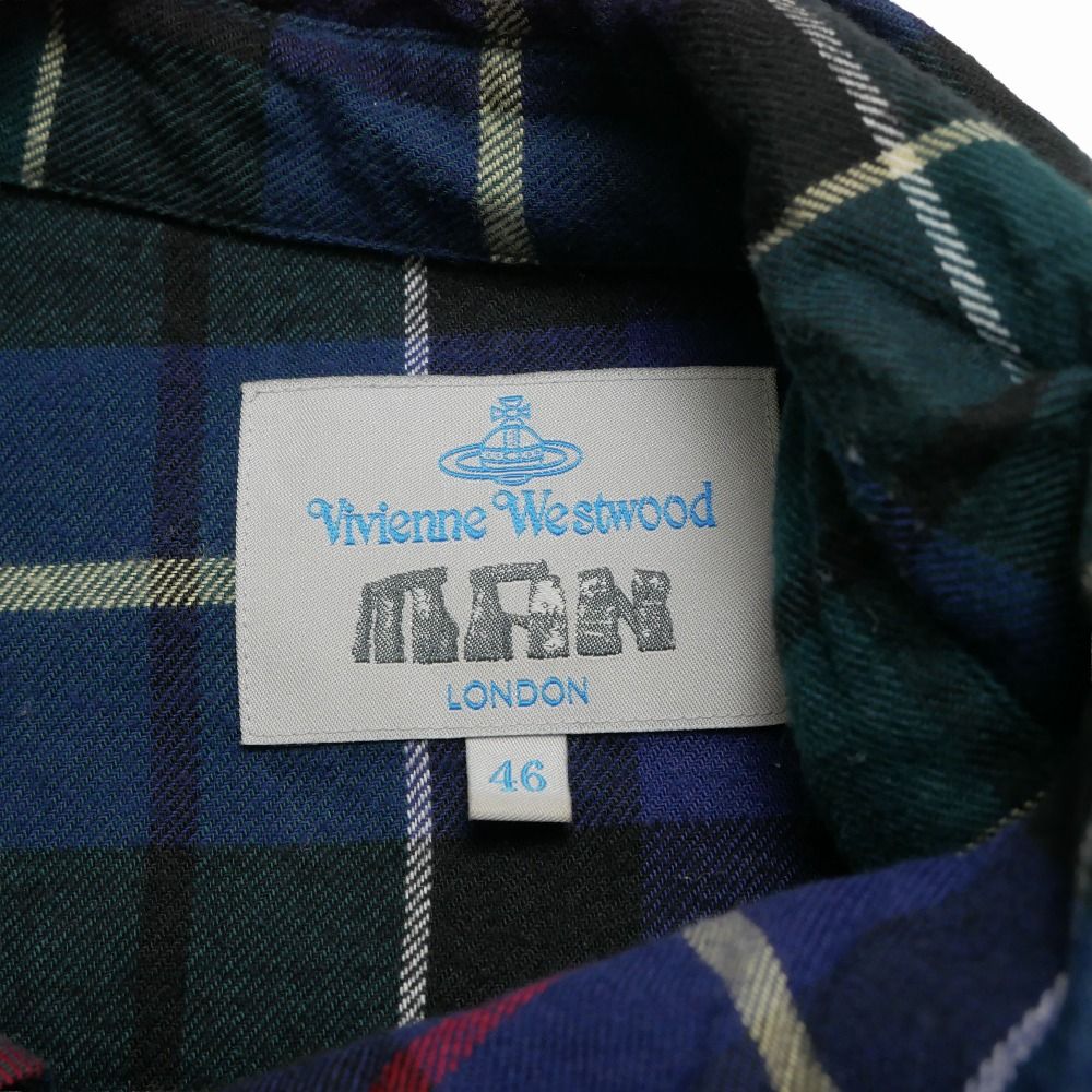 □美品□Vivienne WestwoodMAN ヴィヴィアンウエストウッドマン 長袖 □美品□Vivienne WestwoodMAN ヴィヴィアンウエストウッドマン 長袖