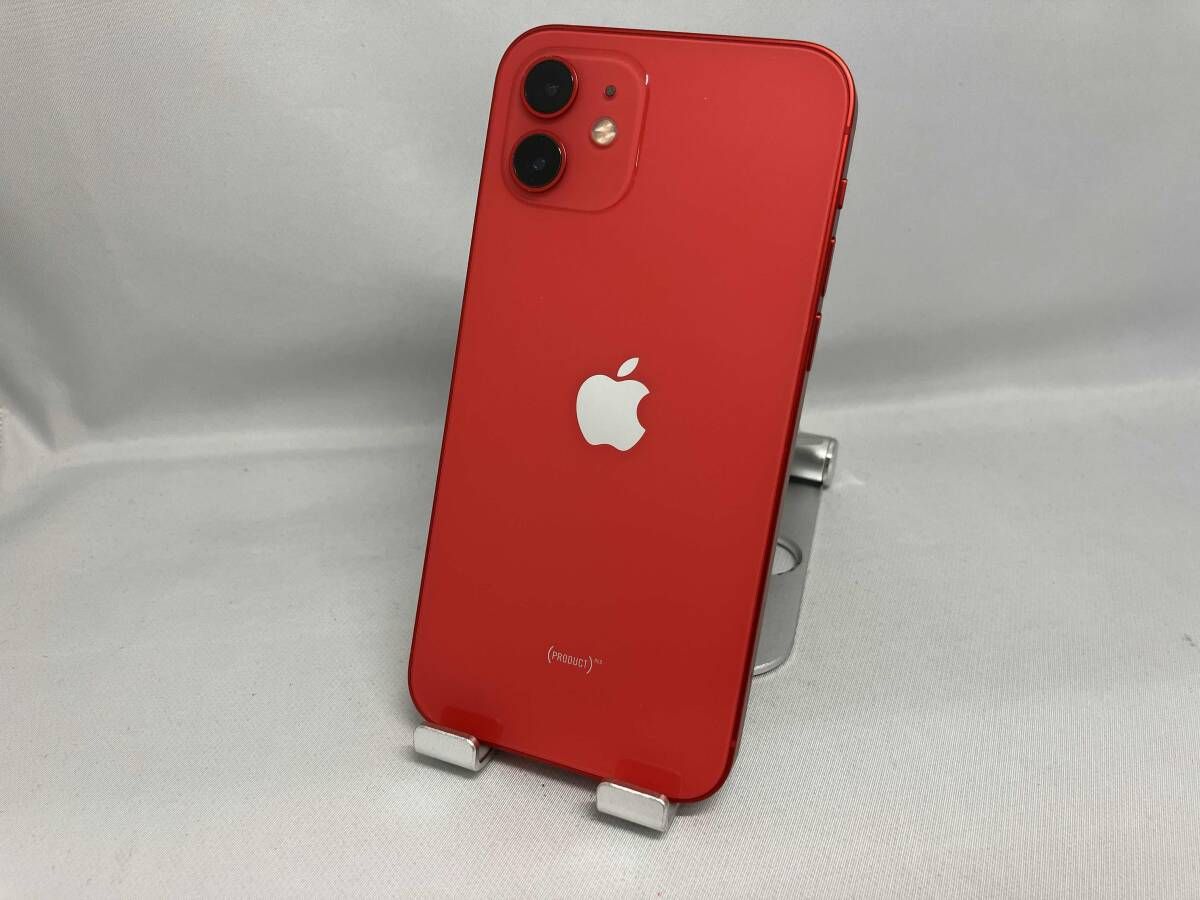 au 【SIMロックなし】NGHQ3J/A iPhone 12 64GB レッド au