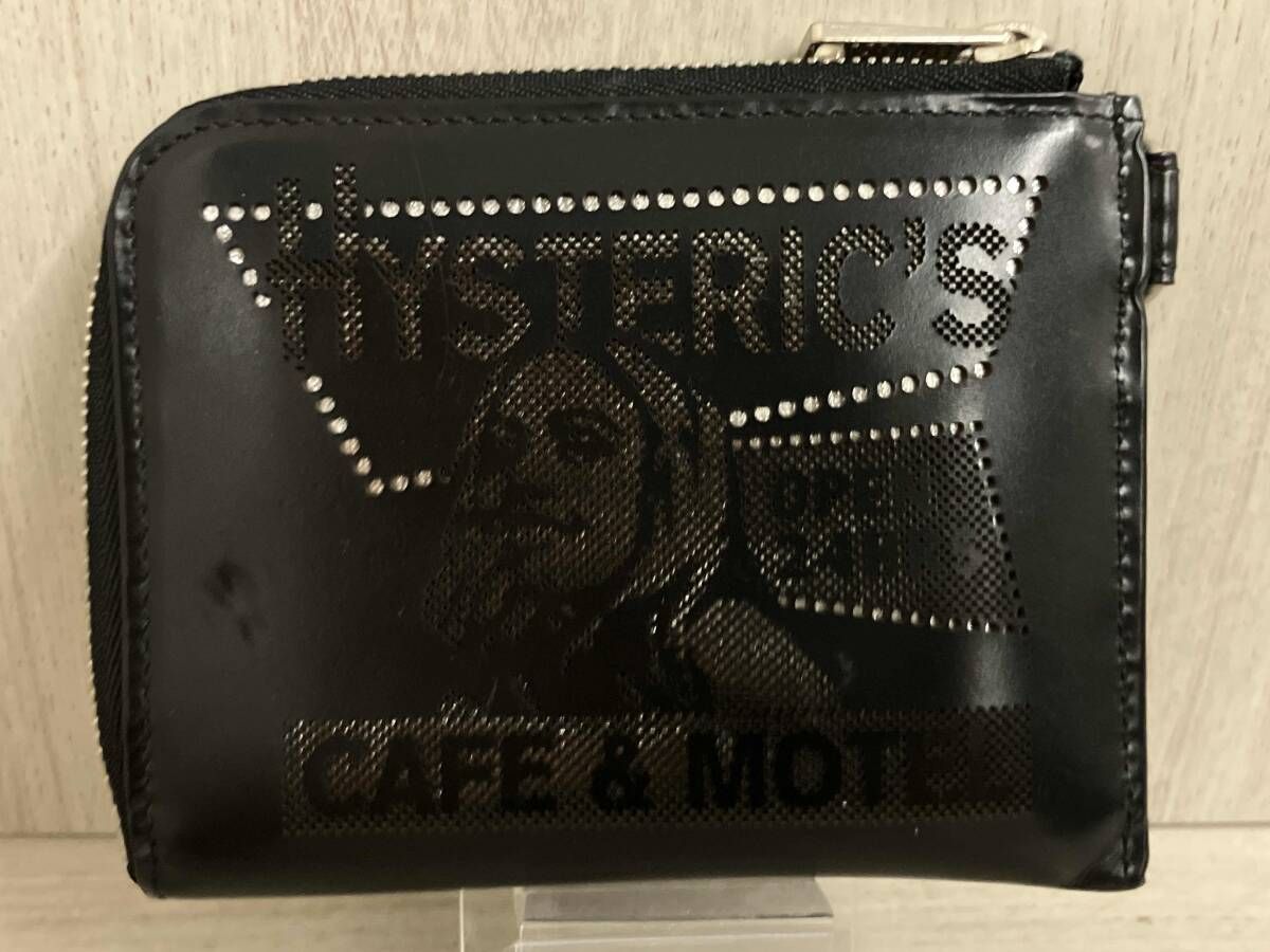 HYSTERIC GLAMOUR × PORTER 財布 ブラック