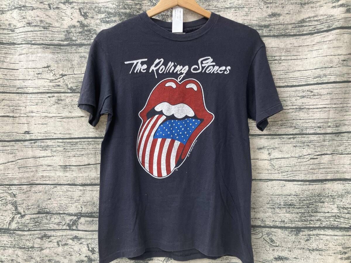 USED Hanes 半袖Tシャツ The Rolling Stones ヴィンテージ Mサイズ