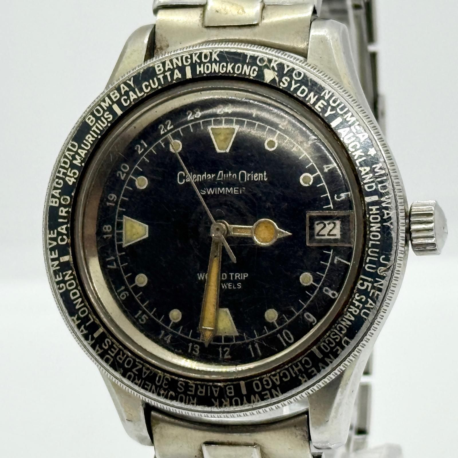 ORIENT オリエント カレンダーオート オリエント O-19762 ブラック AT 