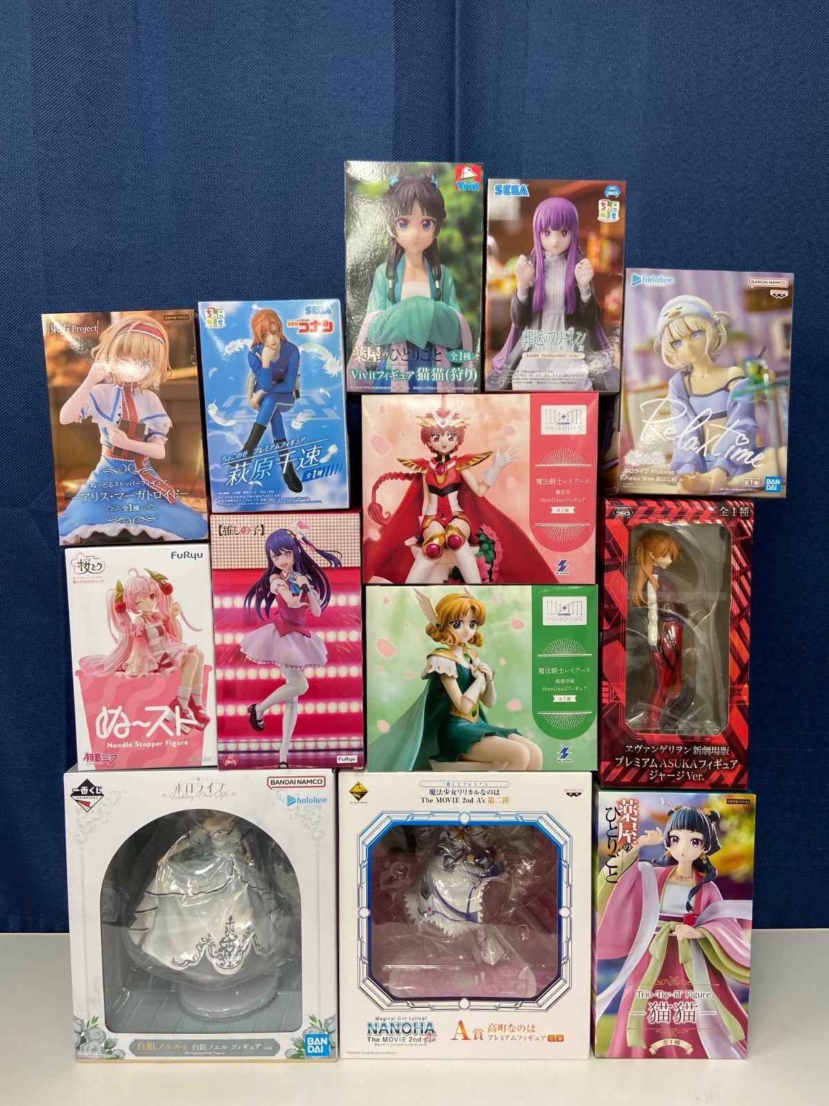 美少女 プライズ 一番くじ フィギュア まとめ ホロライブ レイアース コナン エヴァ 薬屋 他 （ME27-4345）