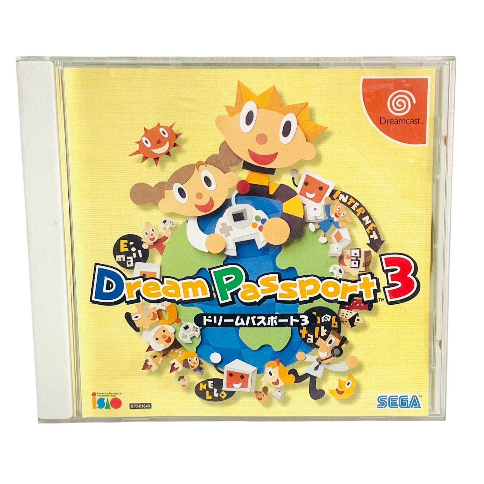 非売品　ドリームキャスト ドリームパスポート トヨタ Dreamcast レア F05137 GAME DREAMCAST ドリームパスポート3 610-7819 株式会社セガ