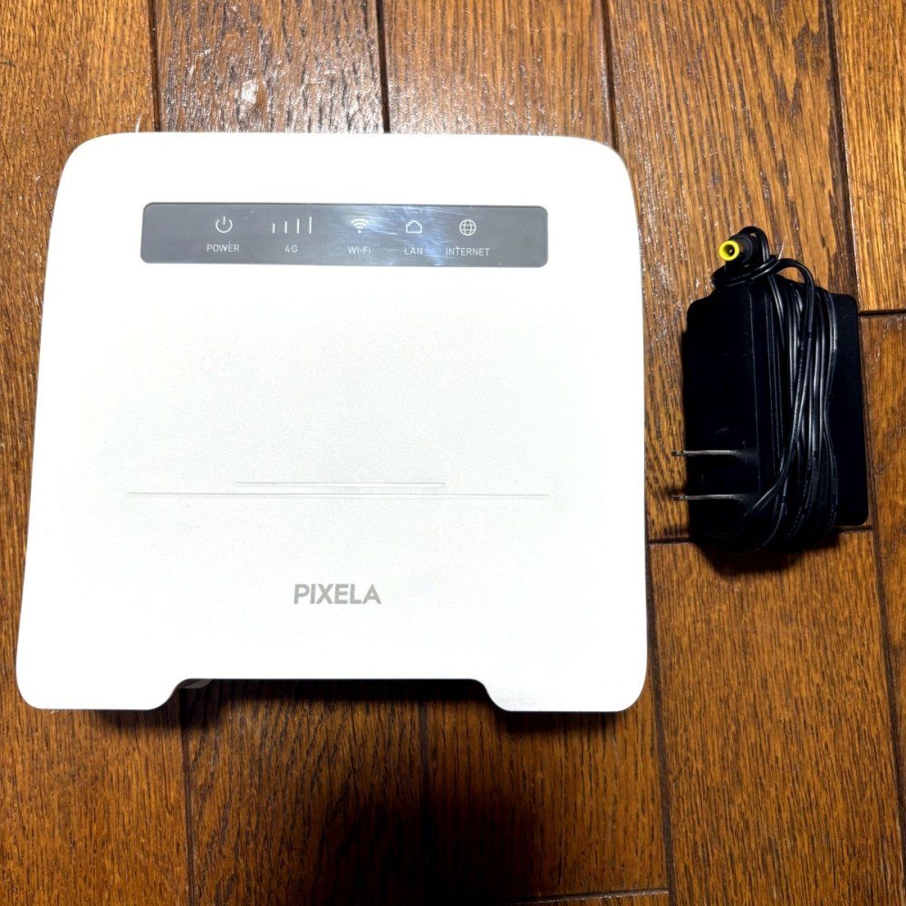 ピクセラ LTE対応 SIMフリーホームルーター PIX-RT100 中古 - メルカリ