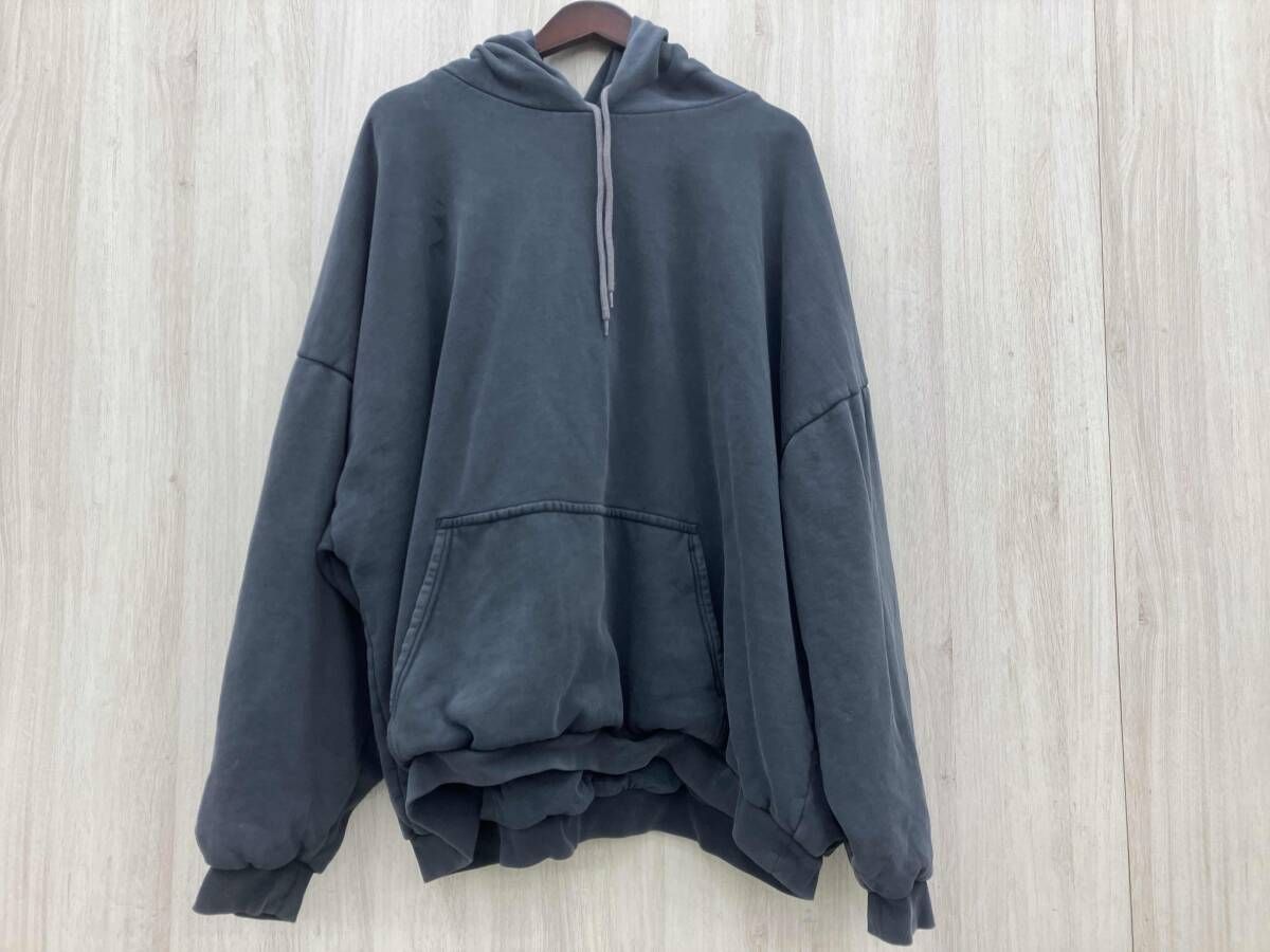 YEEZY GAP パーカー　サイズXXL プルパーカー　フェード加工　グレー　611814-04