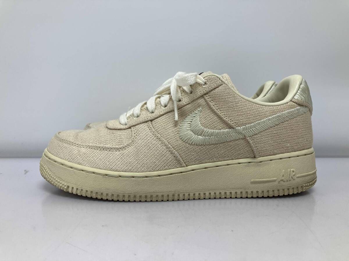 NIKE ナイキ × STÜSSY ストゥーシー AIR FORCE 1 LOW FOSSIL STONE エアフォース1 ロー フォッシルストーン CZ9084-200 ベージュ 27.5cm