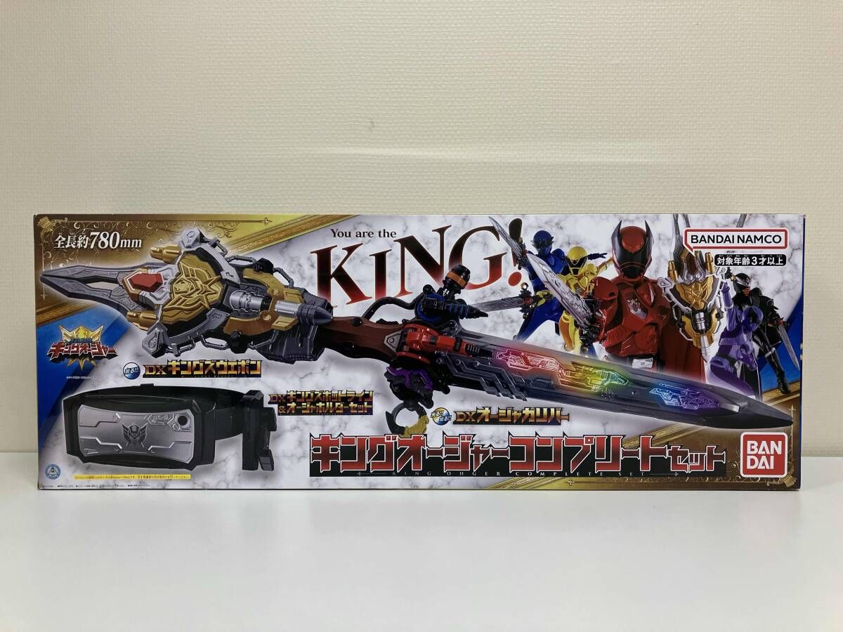 未使用品 王様戦隊 キングオージャー キングオージャーコンプリートセット BANDAI