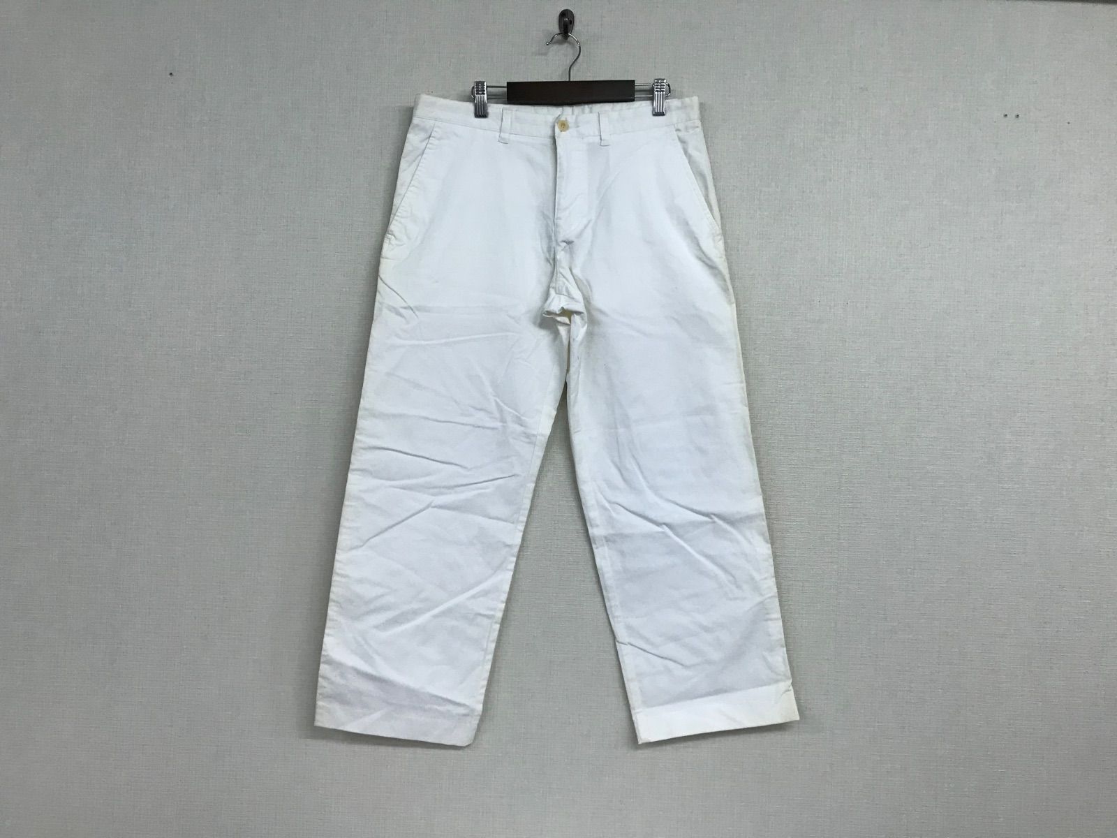 本物ヒューゴボスHUGOBOSSコットンストレッチチノスラックスパンツ
