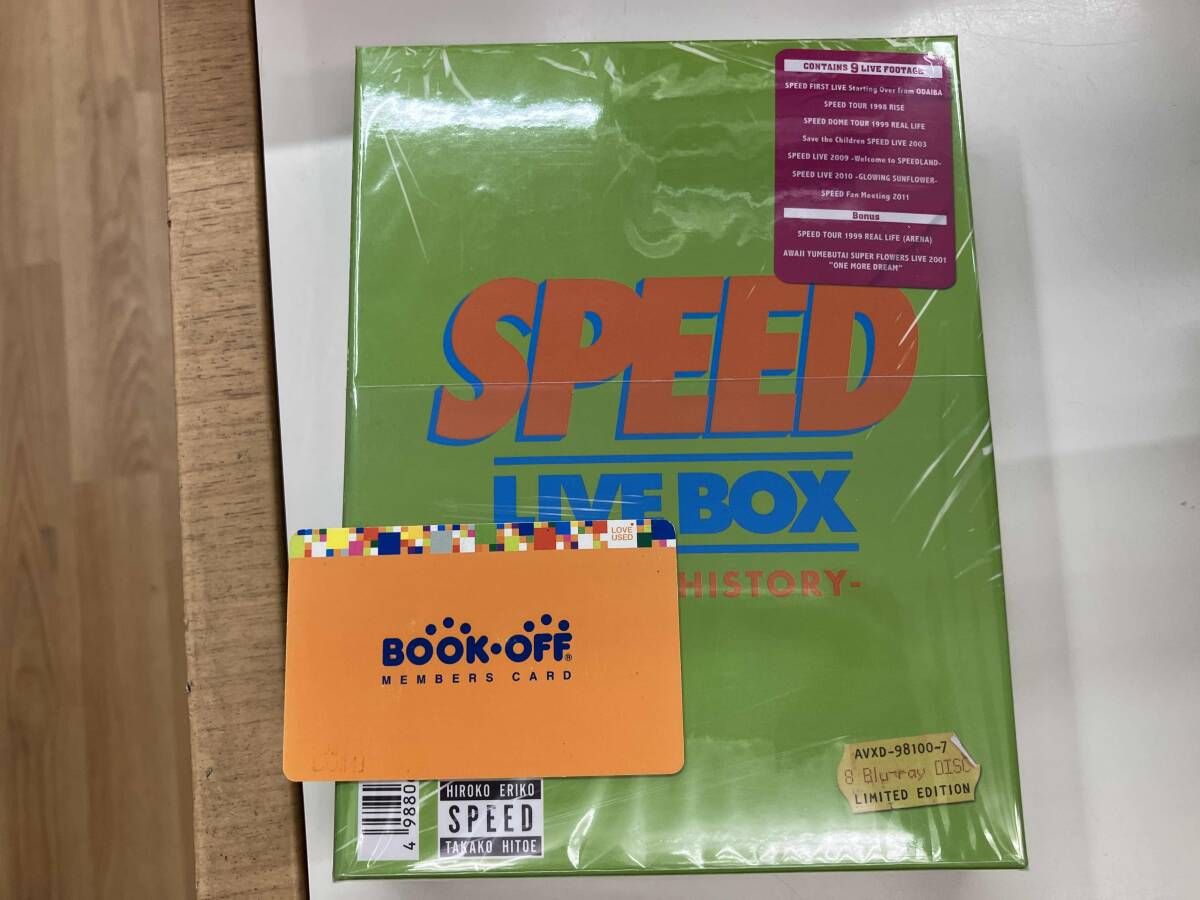 SPEED LIVE BOX -ALL THE HISTORY-(初回生産限定版)(Blu-ray Disc)