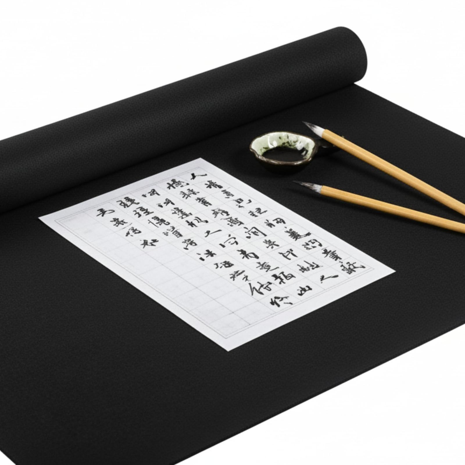 IMPACTオンライン 書道 習字 下敷き 2m 大判 書初め 毛氈 フェルト (ブラック, 1.2m×2.4m×厚さ5㎜) [ブラック] [1.2m×2.4m×厚さ5㎜]