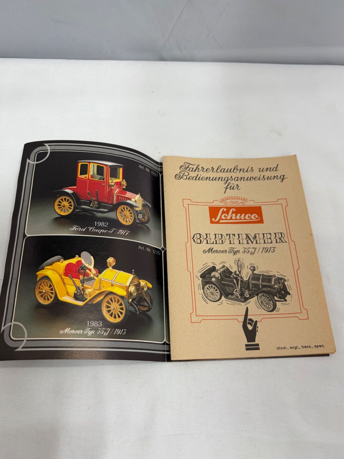 Schuco 35J 0 シュコー ゼンマイカー OLDTIMER MercerTyp Oldtimer 