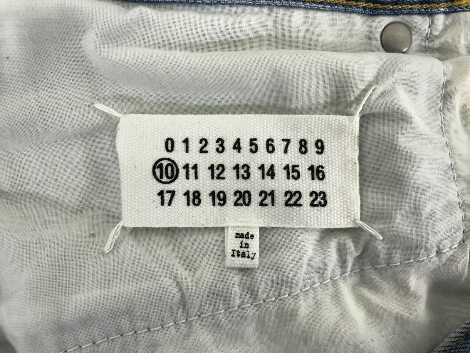 定番，高品質 本物マルタンマルジェラ⑩ MartinMargiela10コットン