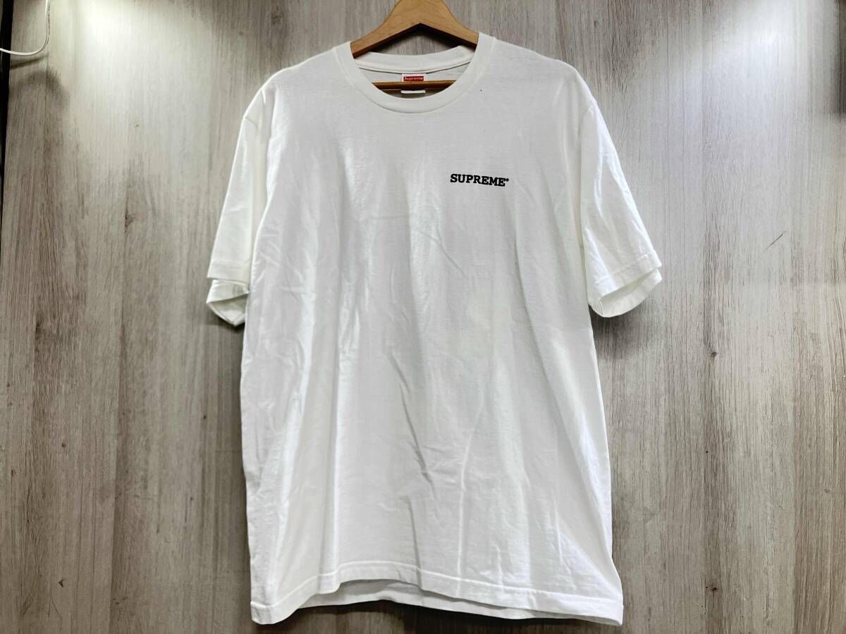夏 Supreme シュプリーム Patchwork Tee パッチワーク Tシャツ カラフル バックプリント ストリート Mサイズ ホワイト