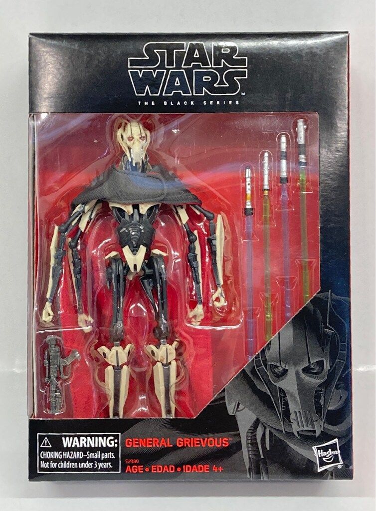 HASBRO THE BLACK GENERAL GRIEVOUS 6インチ