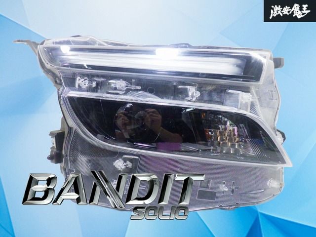 【装着OK】ソリオバンディット デリカ D2 MA37S MB37S LED ヘッドライト ヘッドランプ 右 右側 運転席側 KOITO 100-593AB スズキ純正