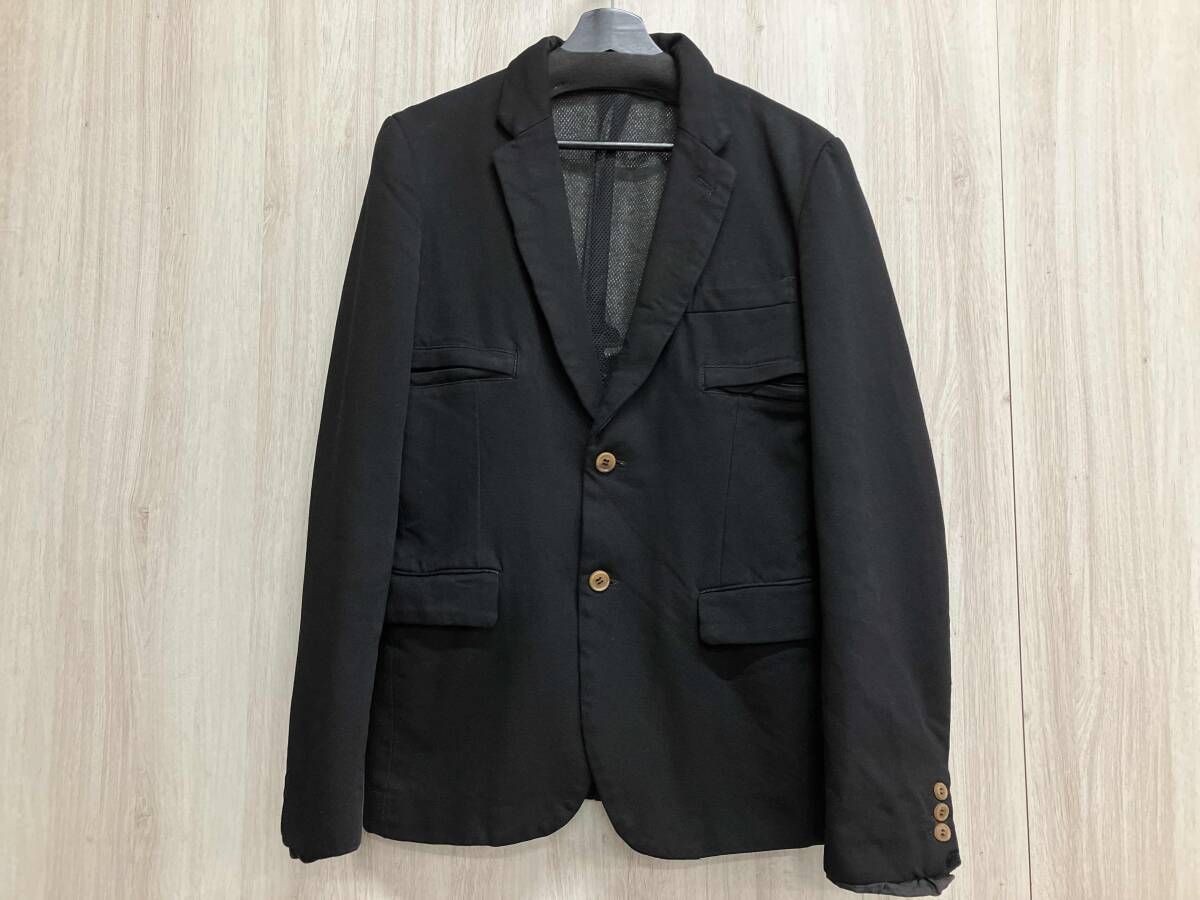 COMME des GARCONS コムデギャルソン テーラードジャケット PP-J048 Sサイズ ブラック