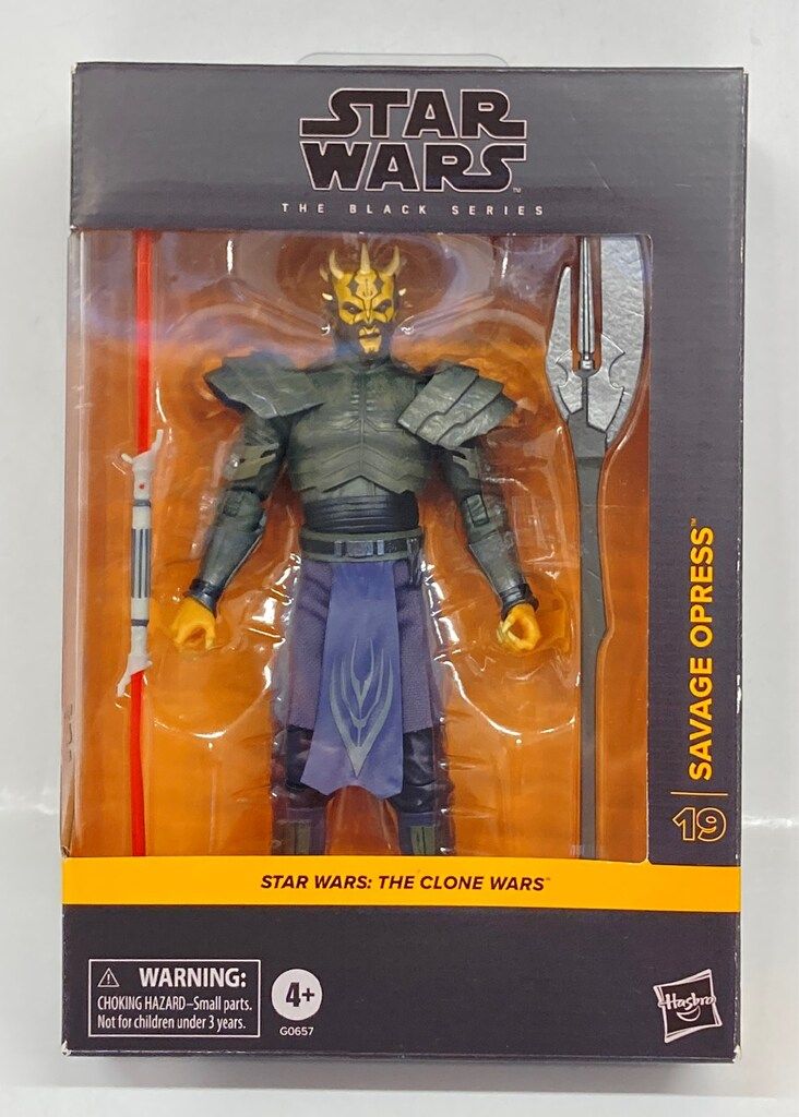 HASBRO 19 / THE BLACK SAVAGE OPRESS 6インチ