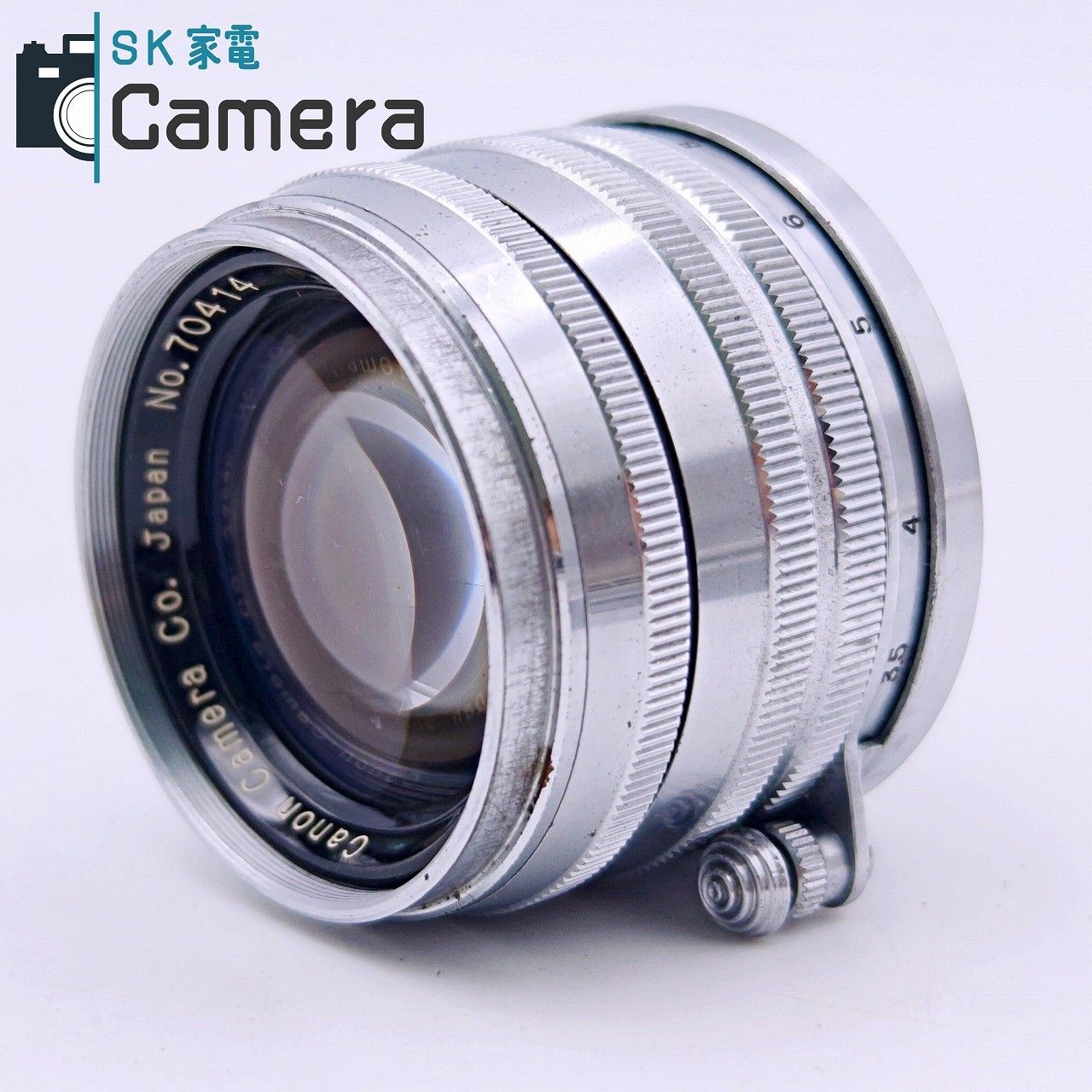 中古】 Canon SERENAR 50mm F1.8 L39 キャノン キャップ付 - メルカリ