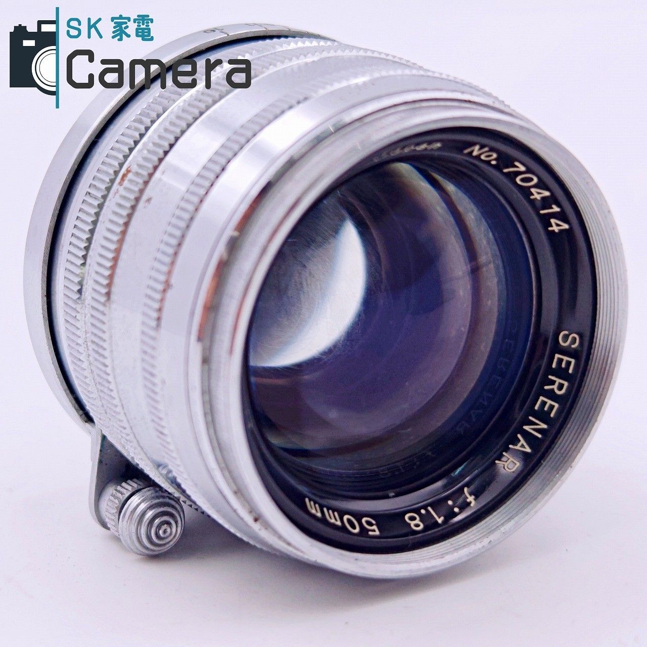 中古】 Canon SERENAR 50mm F1.8 L39 キャノン キャップ付 - メルカリ
