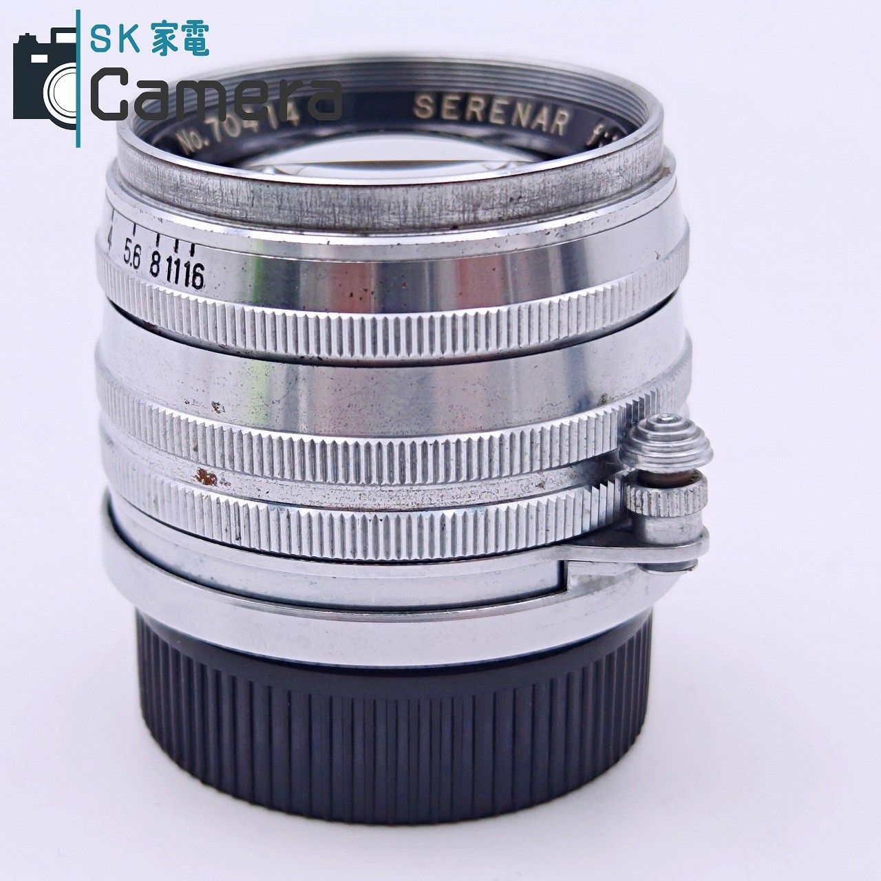 中古】 Canon SERENAR 50mm F1.8 L39 キャノン キャップ付 - メルカリ