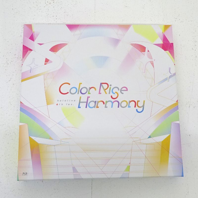 【三重店】ホロライブ ブルーレイ hololive 6th fes. Color Rise Harmony Blu-ray 未修正版【319-D405】