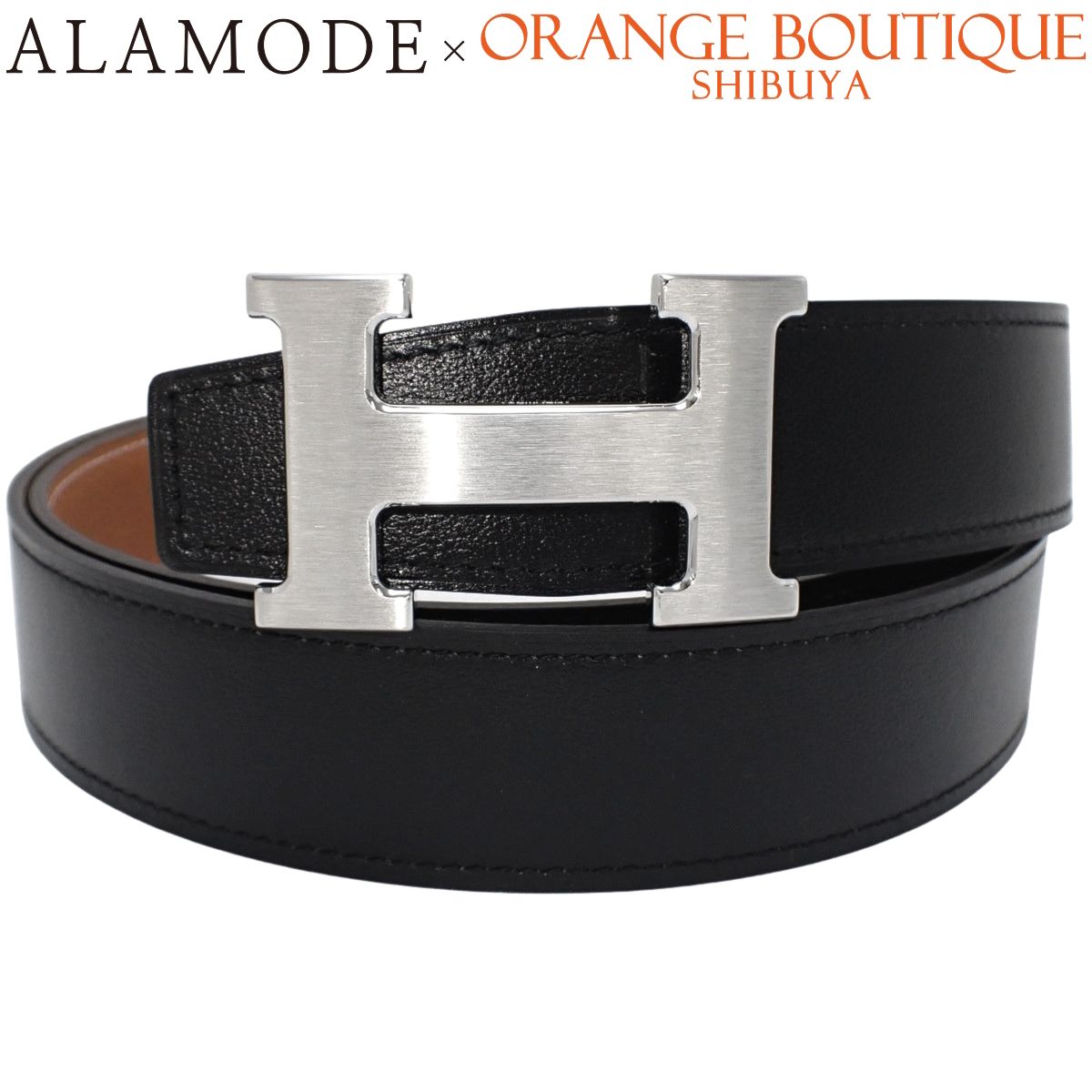 HERMES(エルメス) コンスタンス Hベルト リバーシブル ゴールド ブラック黒 ブラウン茶 トゴ レザー パラジウム金具 マットシルバー金具 K刻印 ベルト アパレル ファッション小物 服飾小物 メンズ 40802194227【中古】【アラモード】