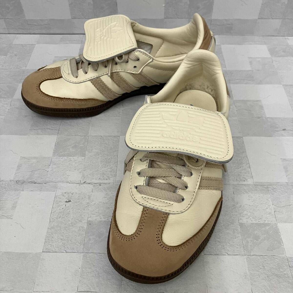 adidas アディダス スニーカー SAMBA LT JH5706 ベージュ 23.5cm